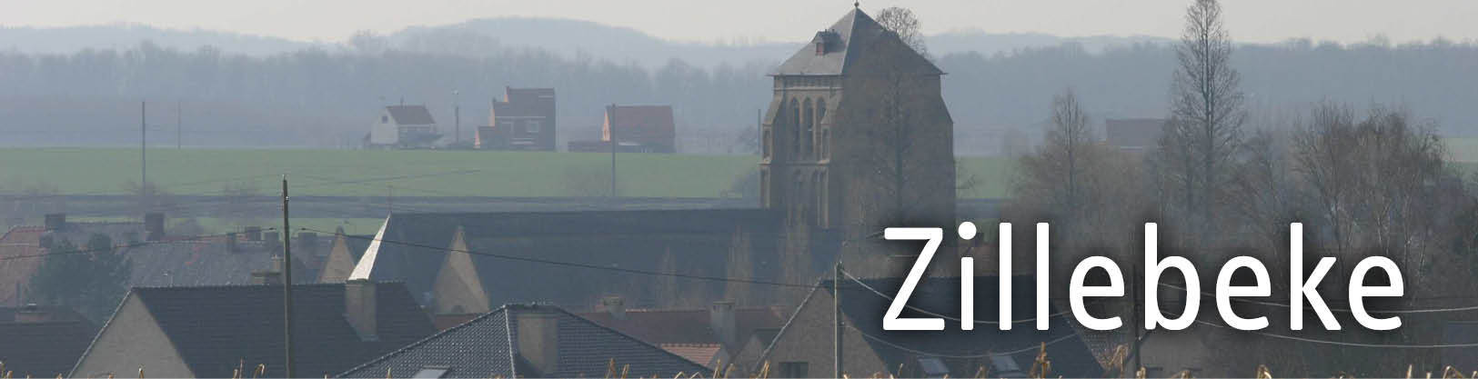 Kerk en landschapsfoto Zillebeke