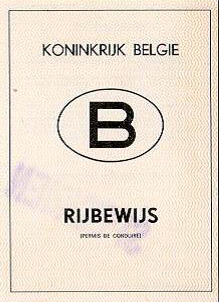 rijbewijs voor 1989