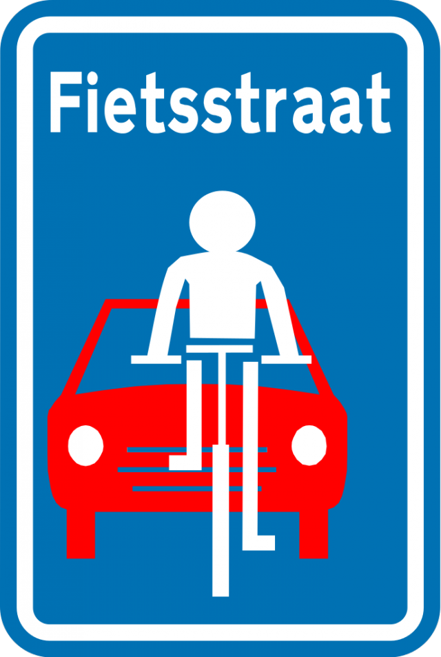 verkeersbord fietsstraat