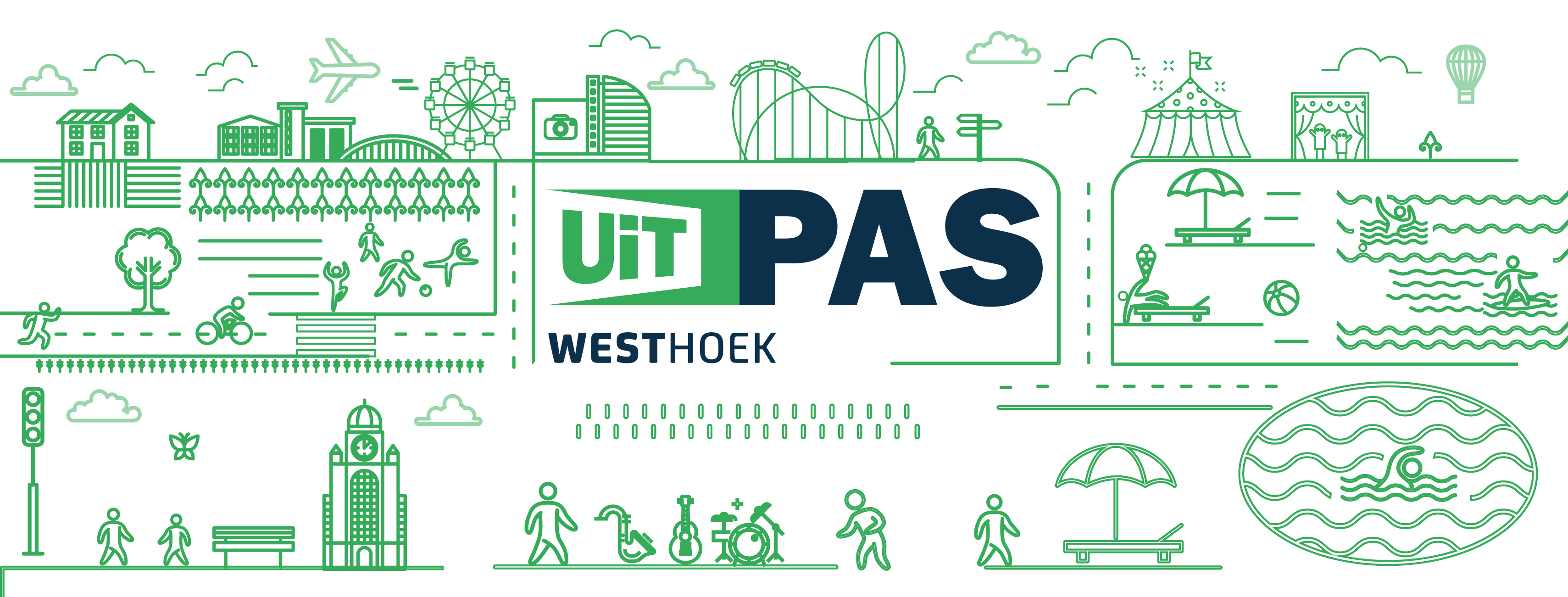 UiTPAS Westhoek visual banner