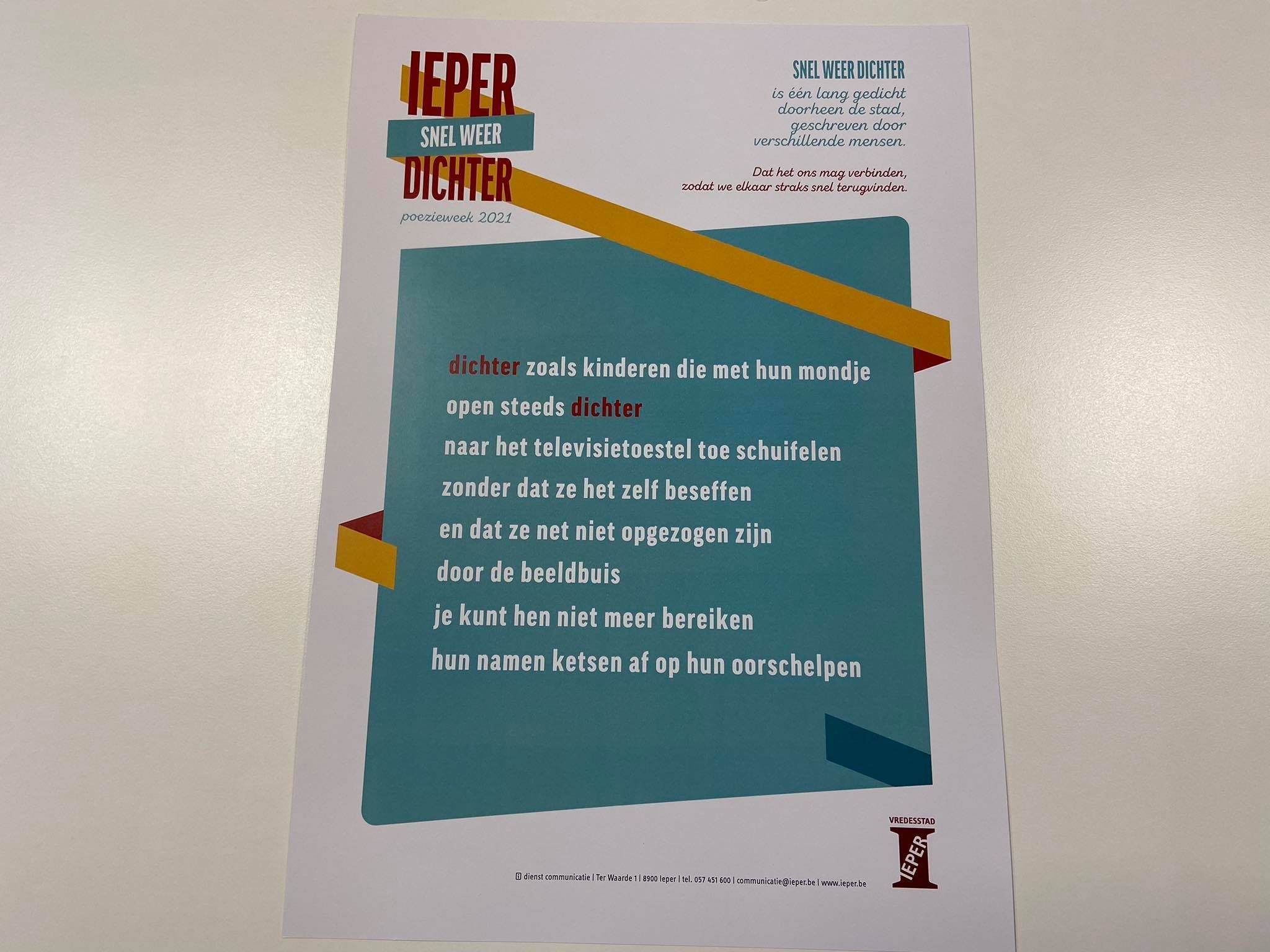 Snel weer dichter, gedicht 1