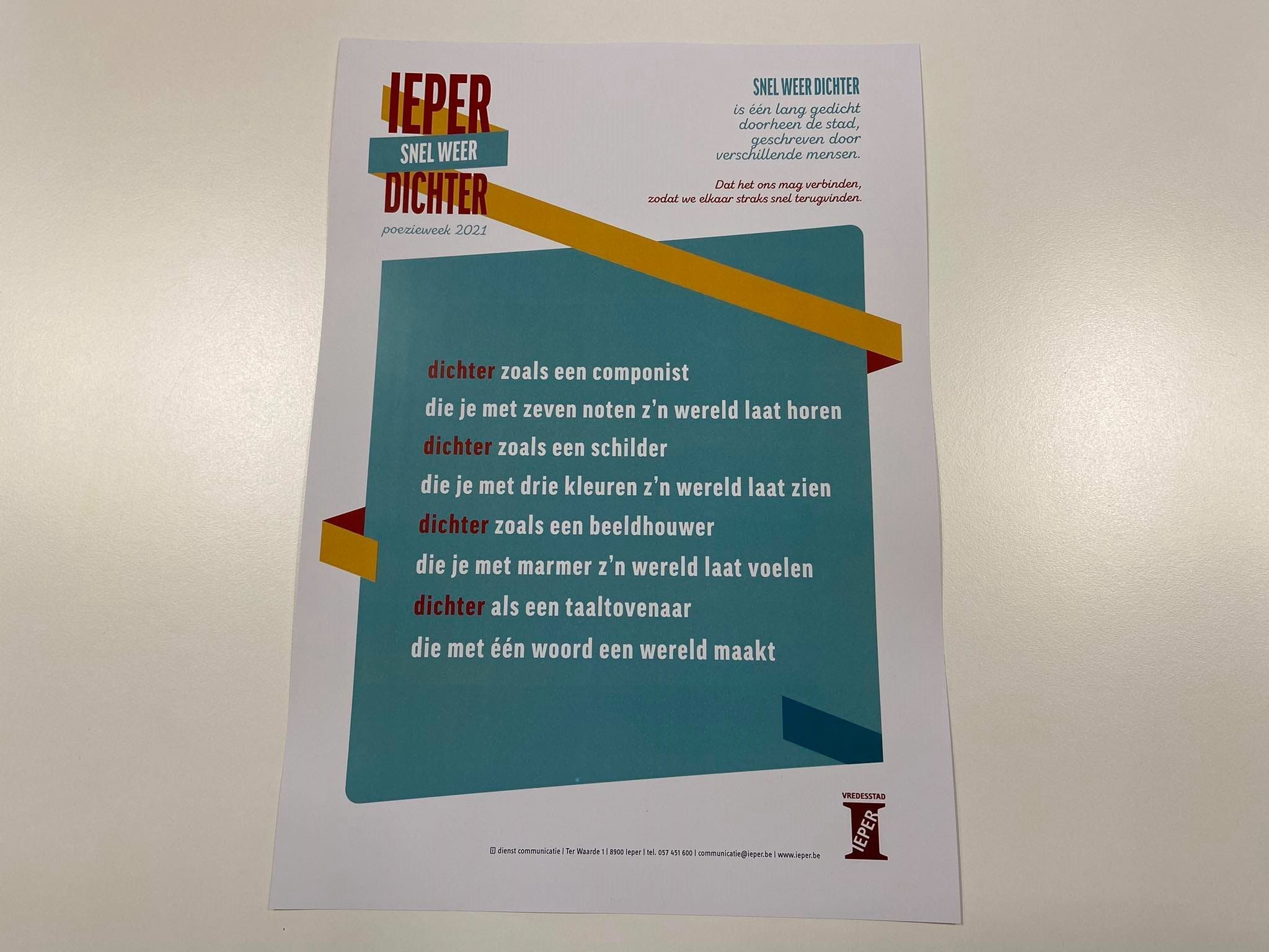 Snel weer dichter, gedicht 2