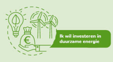 Ik wil investeren in duurzame energie