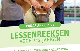 Aquagym, Aquaspinning, Aquazumba, Callenistics, Conditiegym, Fitbal, Step, Trampo-Fitness & Zumba 