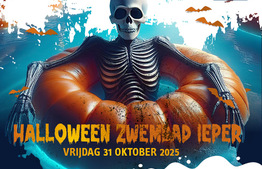 Halloween in het Zwembad