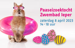 Wat te doen? Kom op zaterdag 8 april 2023 naar de paaseizoektocht in Zwembad Ieper