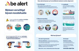 BE-Alert: laat je waarschuwen, waar je ook bent