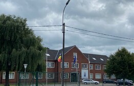 Tijdelijk asielcentrum op de site van de kazerne