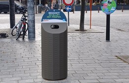 Stad Ieper werkt verder aan de uitvoering van het vuilnisbakkenplan