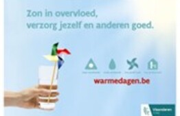 Zon in overvloed, verzorg jezelf en anderen goed